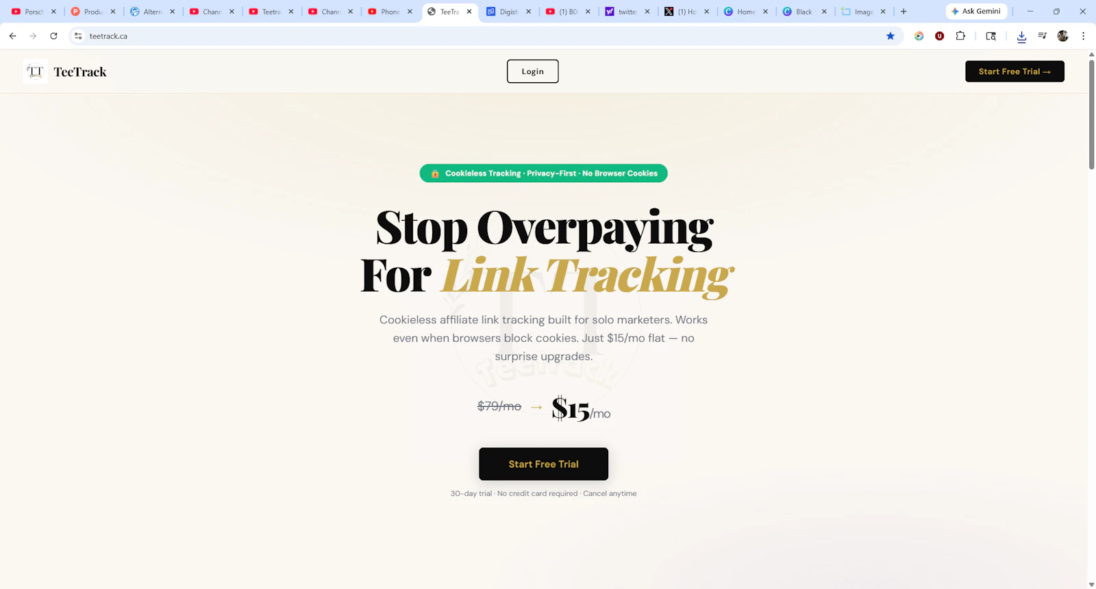 TeeTrack screenshot 2