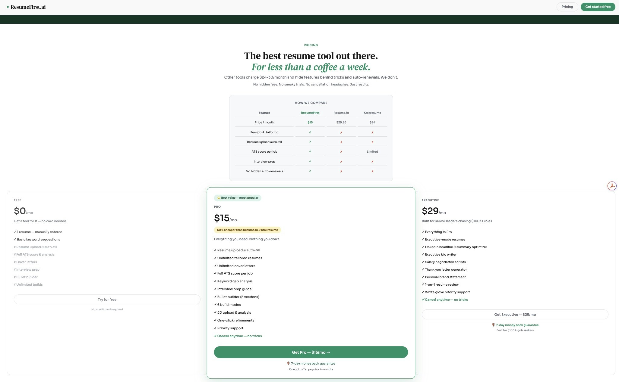 ResumeFirst.ai  gallery image