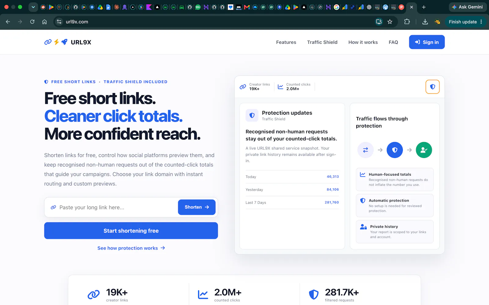 URL9X screenshot 3