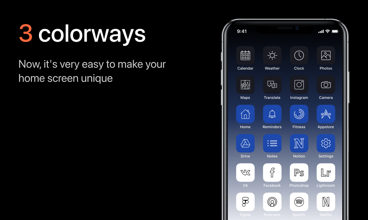 iOS 14 Icons gallery image