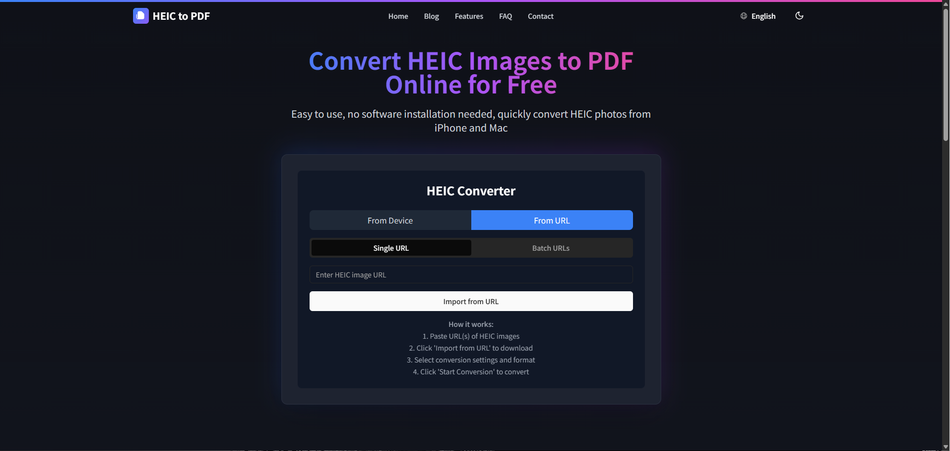 HEIC to PDF gallery image