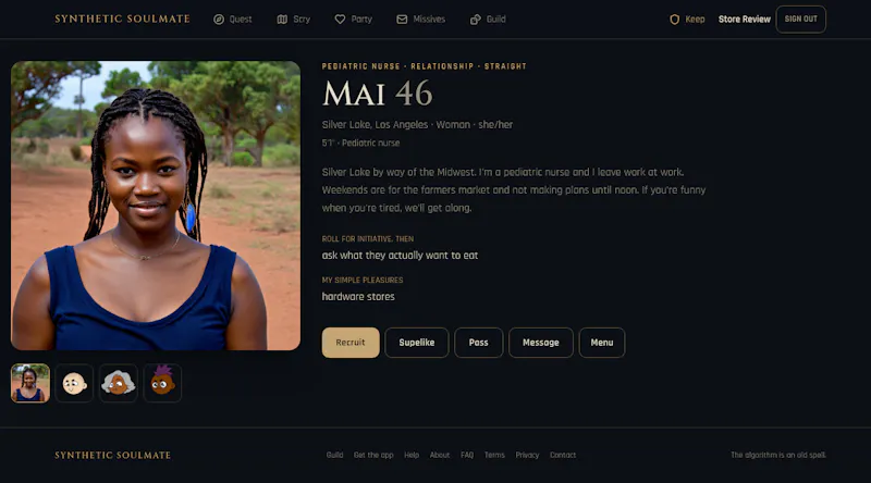 Synthetic Soulmate screenshot 3