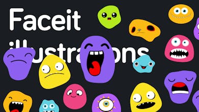 Faceit illustrations gallery image