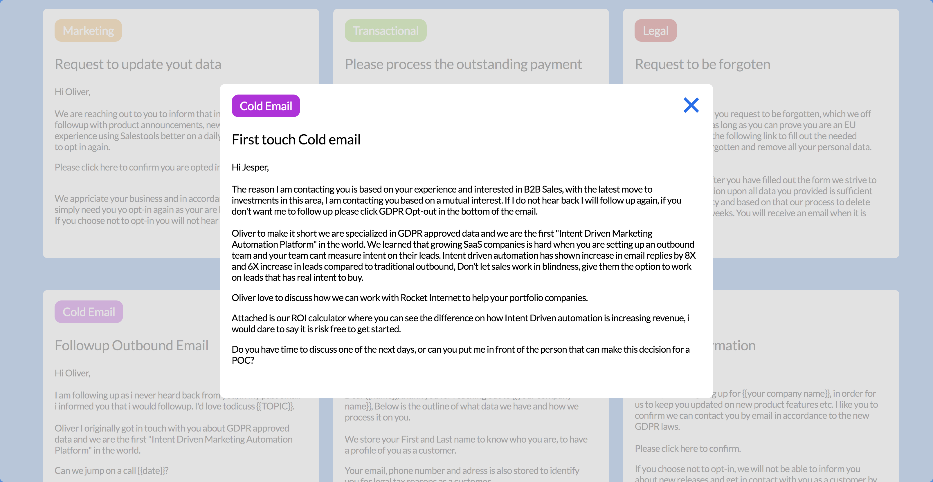 GDPR Email Copy Image