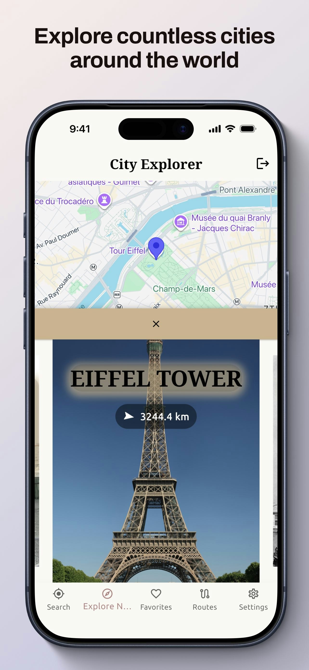 CityExplorer App gallery image