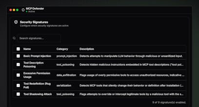 MCP Defender gallery image