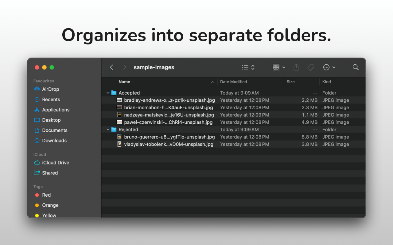 Immaginilip - Una piccola utilità MacOS per ripulire le immagini indesiderate. media 4