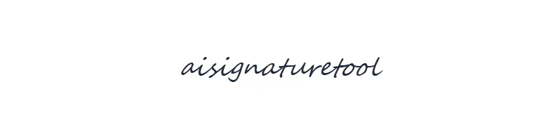 AI Signature Generator gallery image