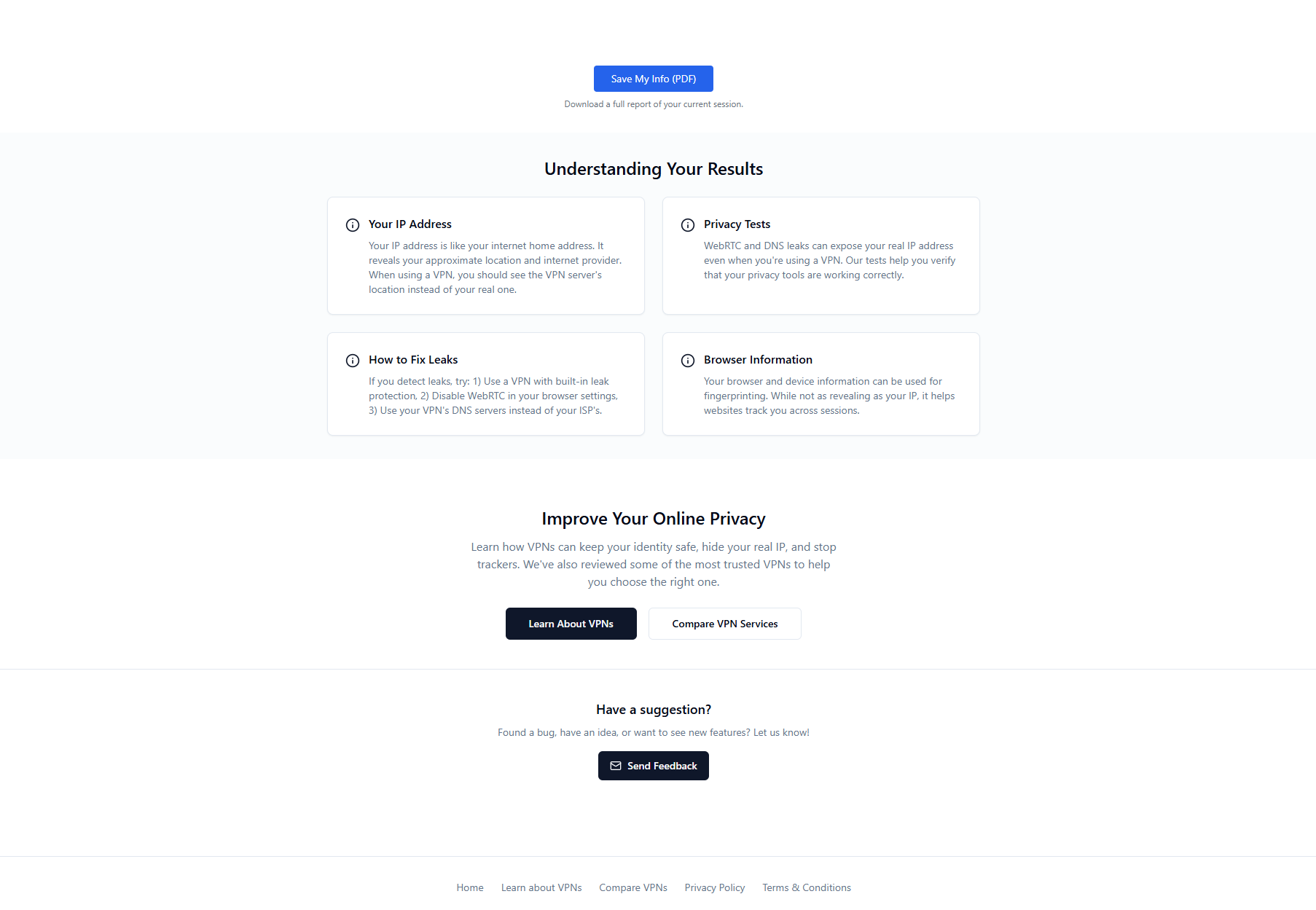 What's My Info screenshot 2