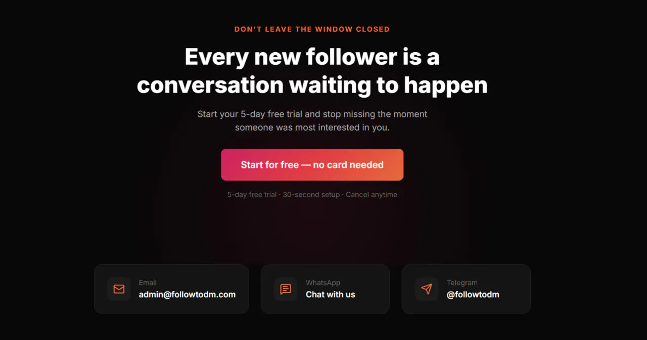 FollowToDM gallery image