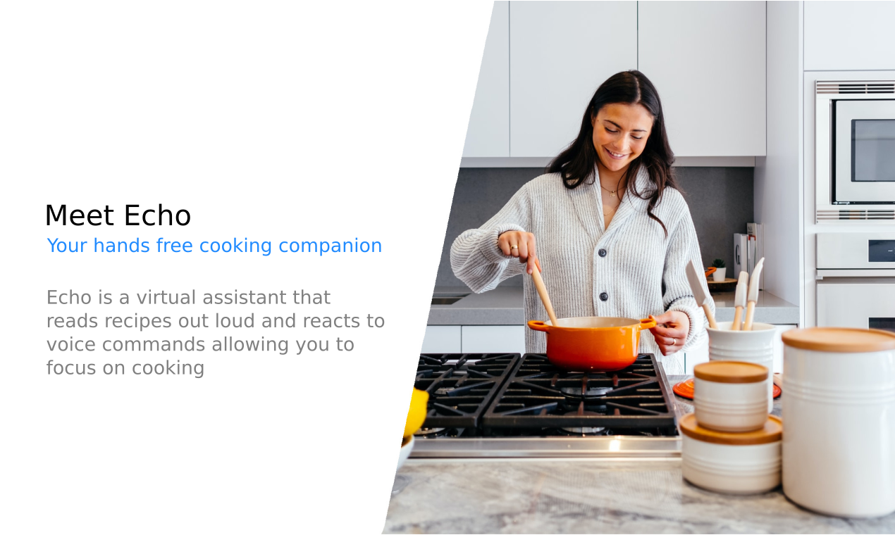 Recetas de eco - Asistente virtual de manos libres para cocinar media 1