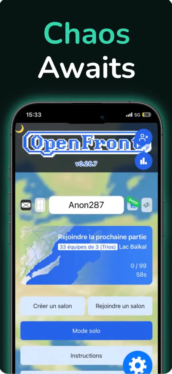 OpenFront 제품 배너