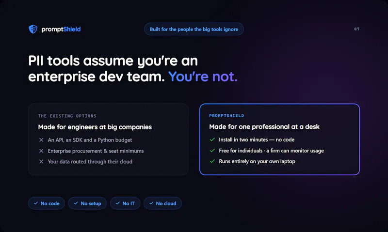 promptShield screenshot 10