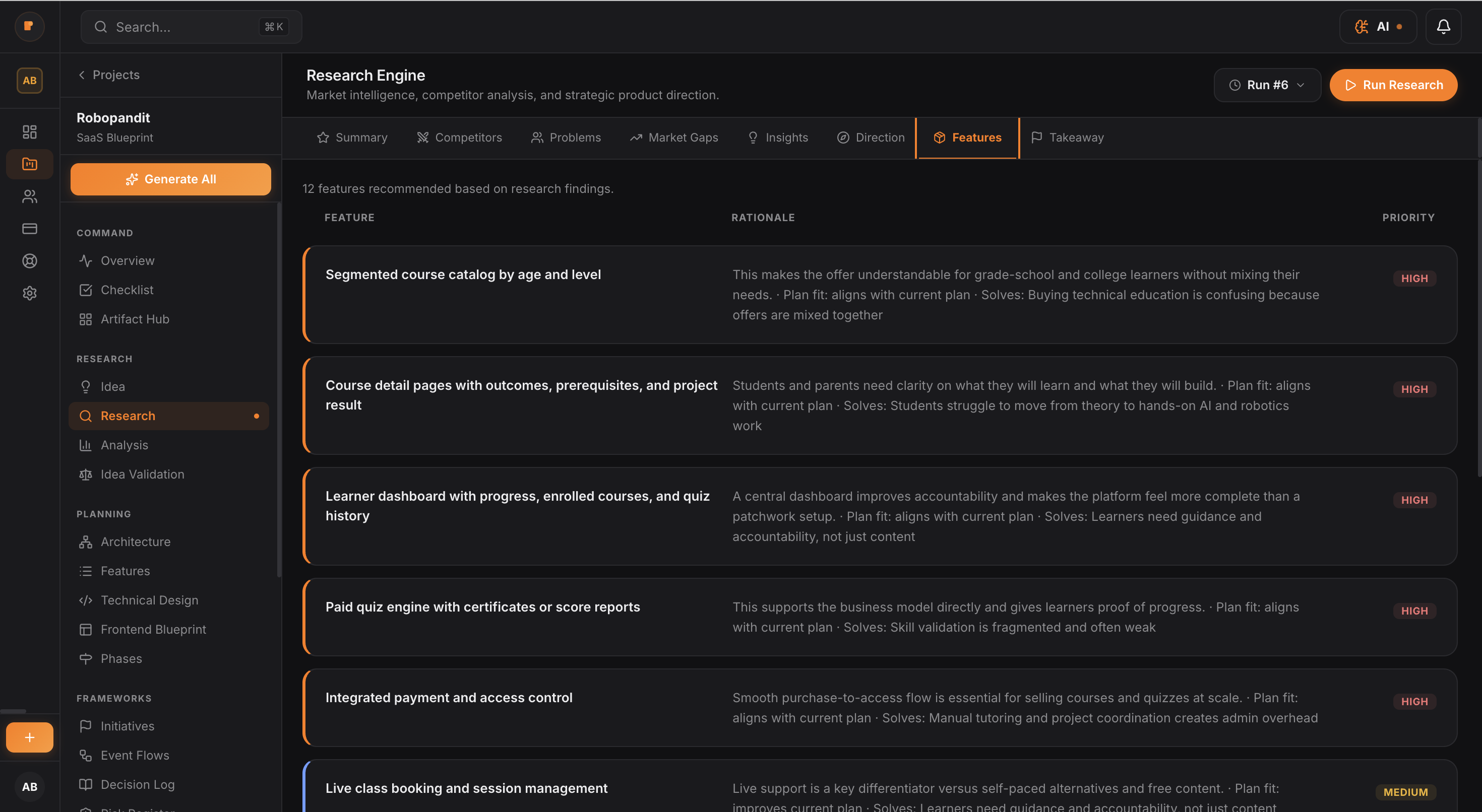PlanMySaaS gallery image