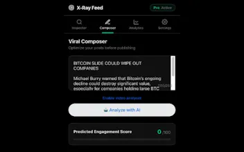 XrayFeed - Write posts the X algo loves gallery image