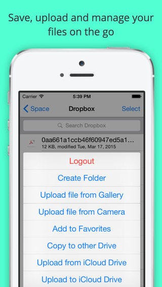 Space- Cloud & File Manager media 2