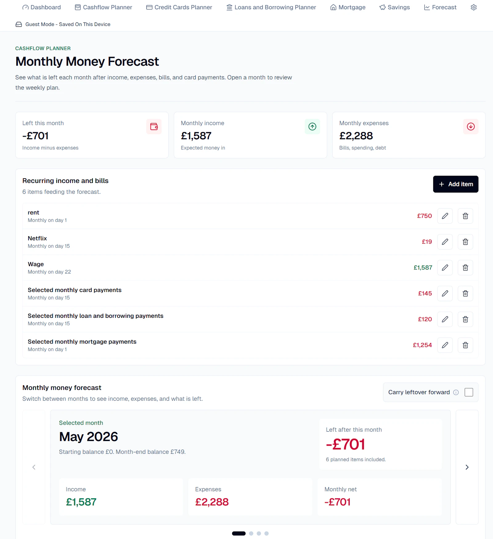 Money Pilot screenshot 3