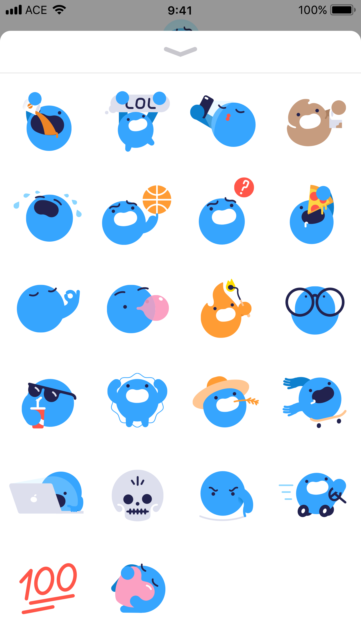 ACE Friends Sticker Pack gallery image