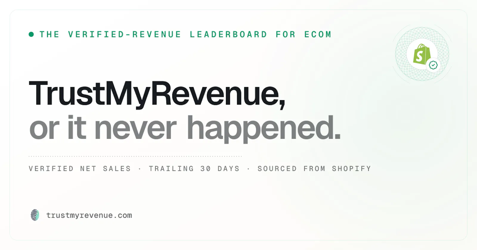 TrustMyRevenue screenshot 1