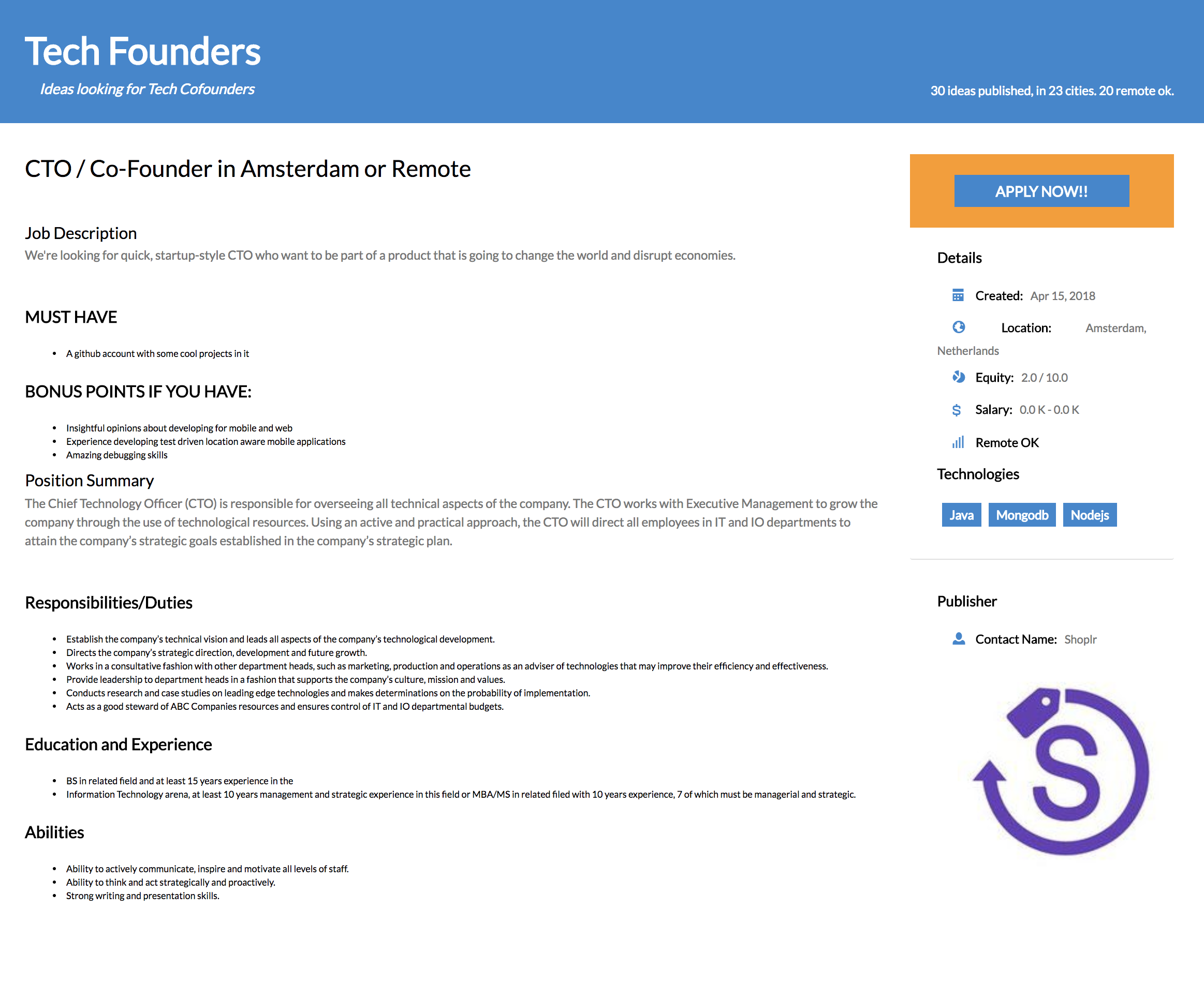 Tech Founders gallery image