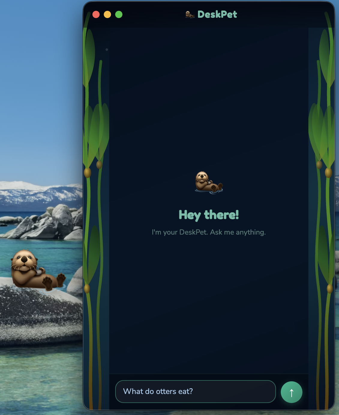 DeskPet – AI Otter Desktop Companion gallery image