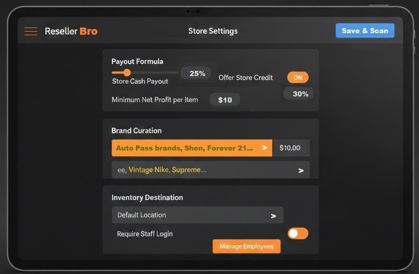 Reseller Bro - Screenshot 4 showing product features and functionality