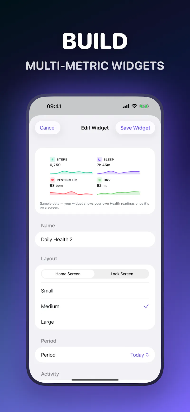 GlanceVitals screenshot 4