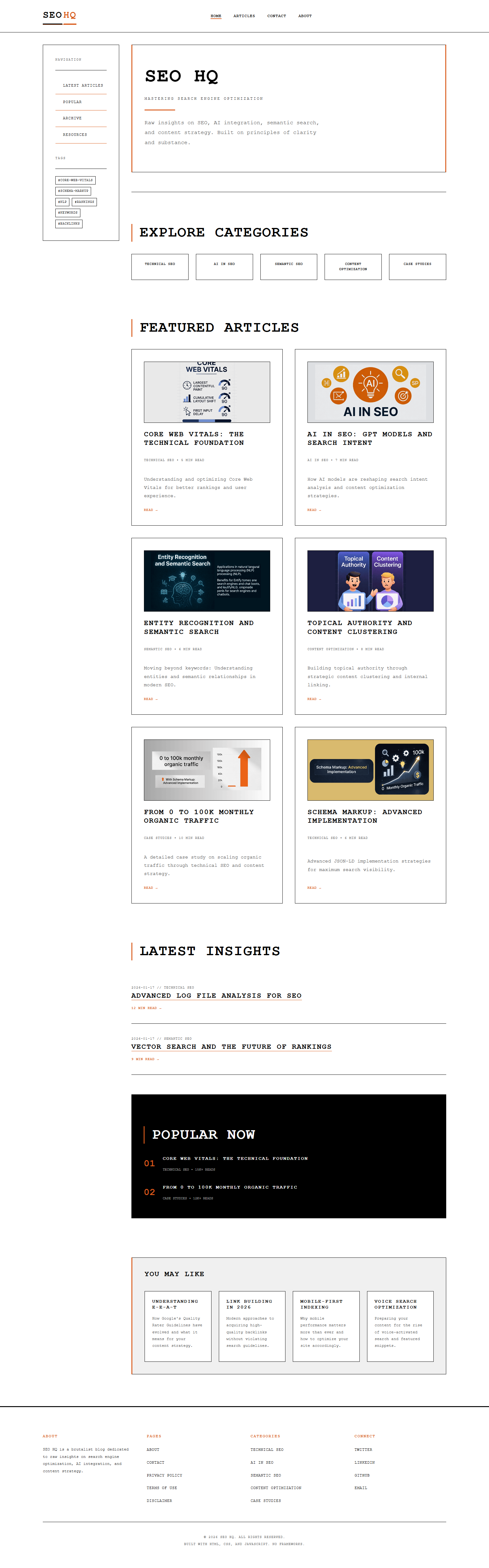 SEO HQ - Screenshot 2 showing product features and functionality
