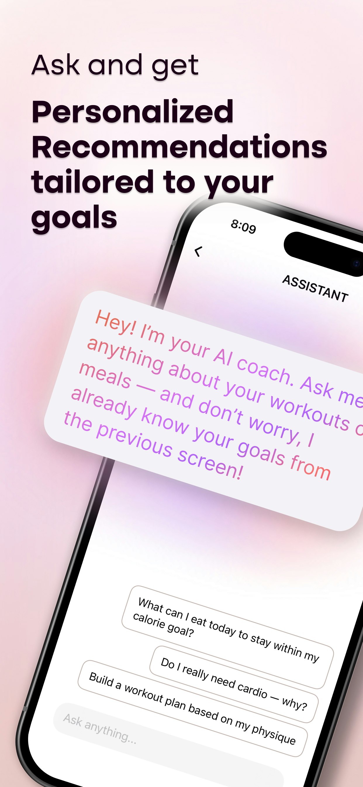 AI Macros & Calorie Counter - Screenshot 3 showing product features and functionality