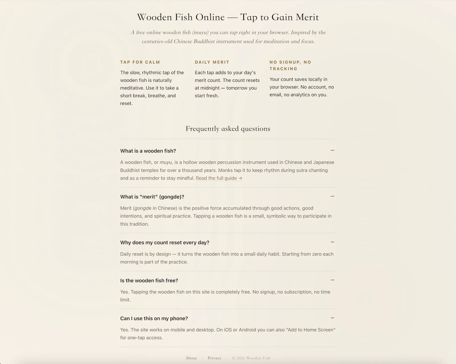 Wooden Fish Online — Tap to Gain Merit screenshot 3