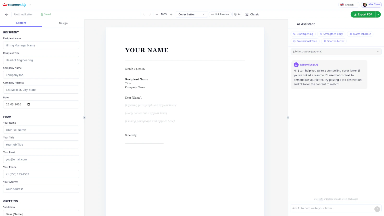 ResumeShip screenshot 4