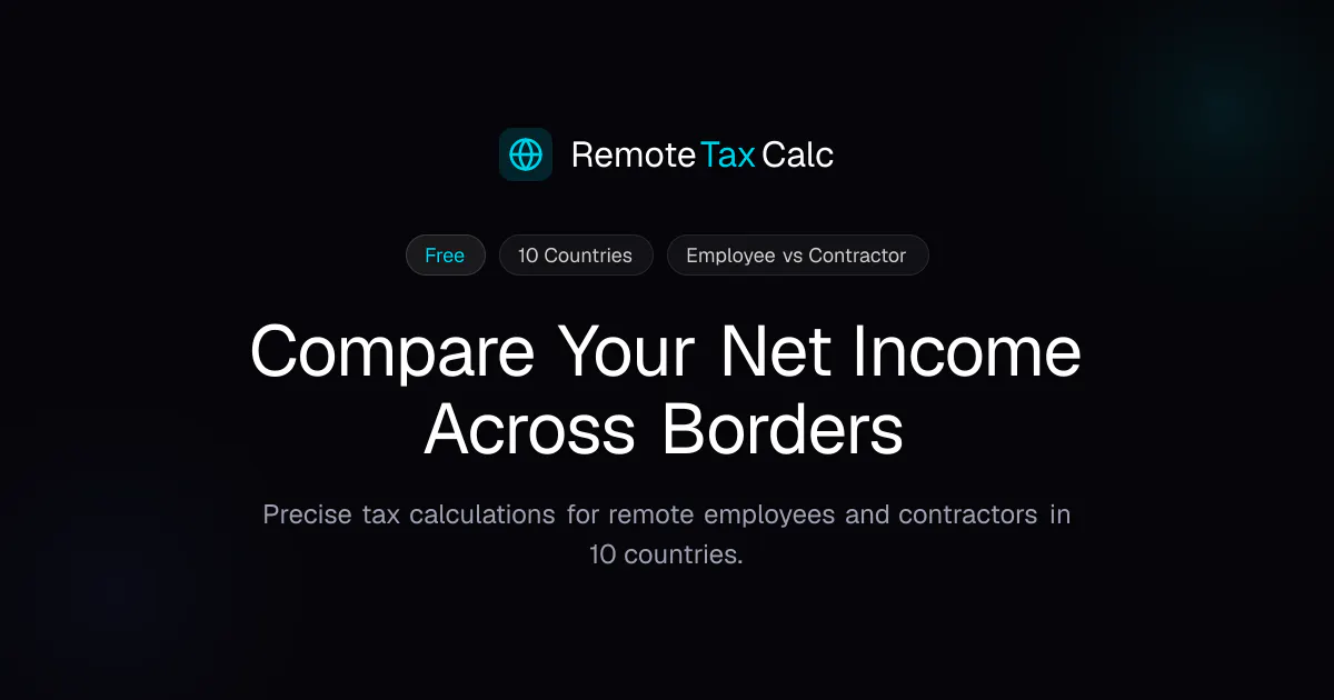RemoteTaxCalc 제품 배너