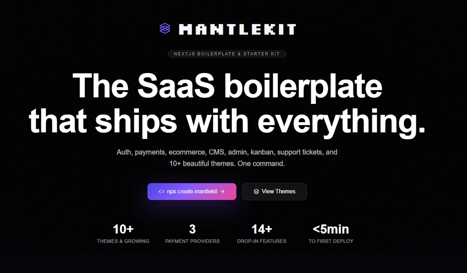 MantleKit - Boilerplate with EVERTHING! screenshot 2