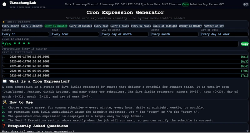 TimestampLab screenshot 3