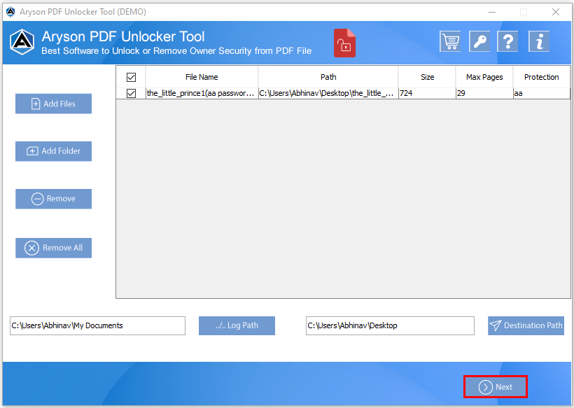 Aryson PDF Unlocker media 5