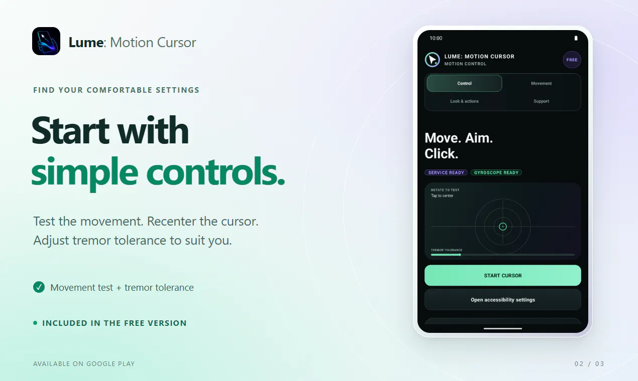 Lume: Motion Cursor gallery image