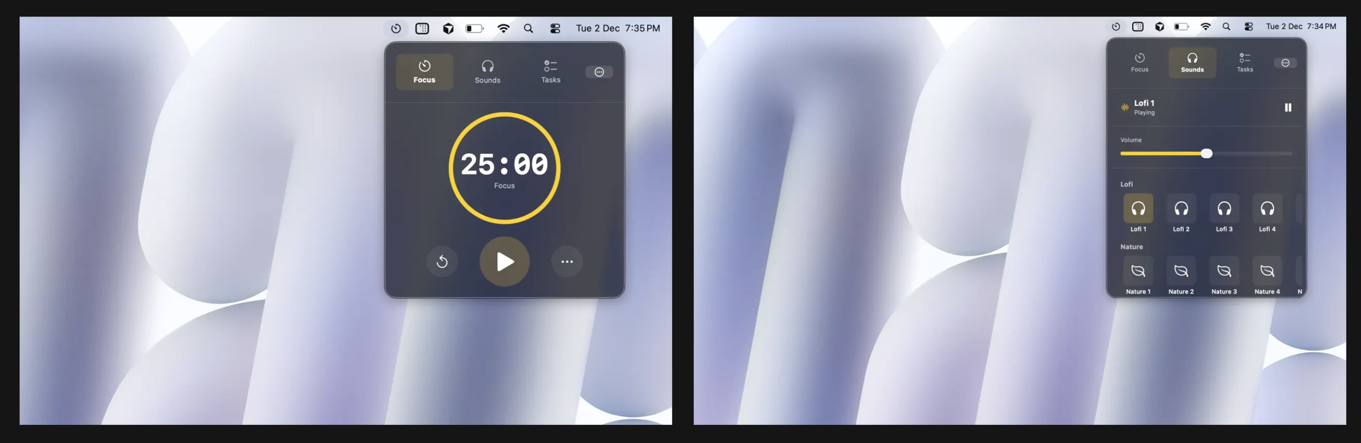 Zen Bar: Focus Pomodoro Timer gallery image