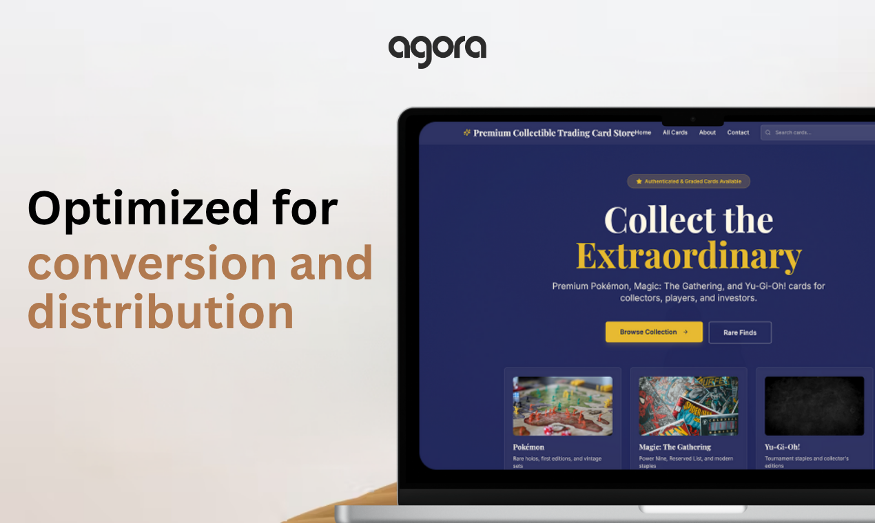 Agora Store Builder gallery image