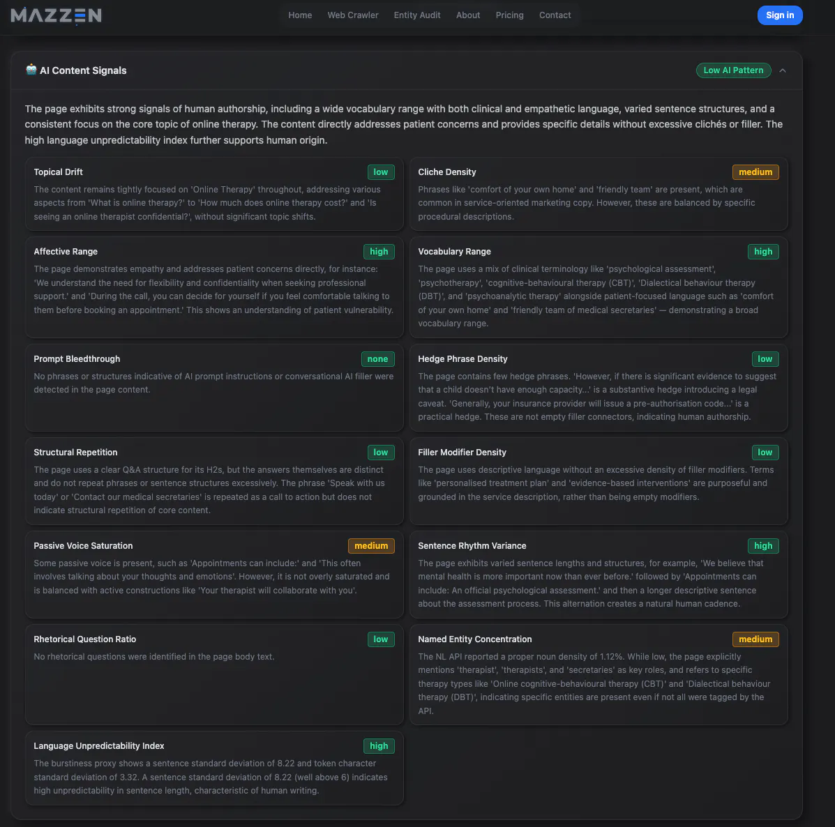 Mazzen | SEO Intelligence Tools gallery image