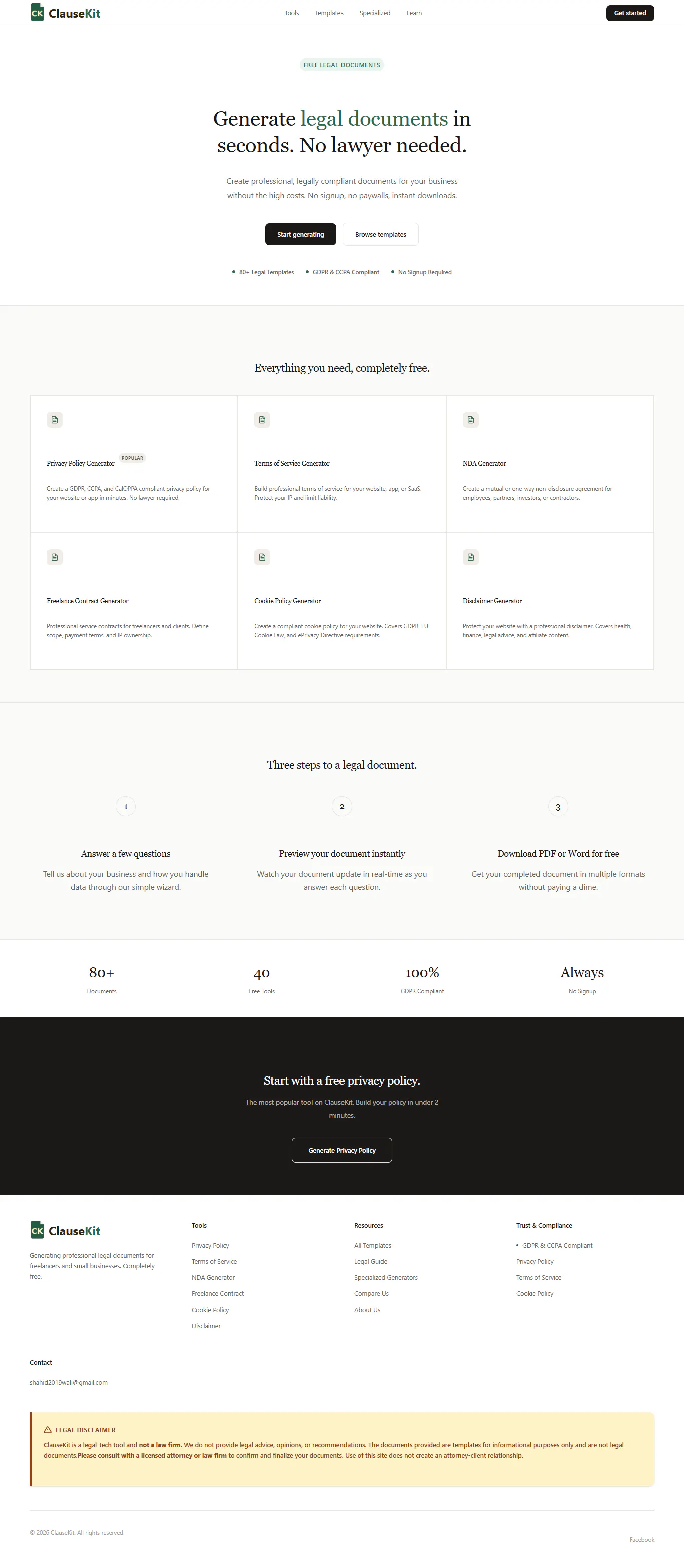 ClauseKit gallery image