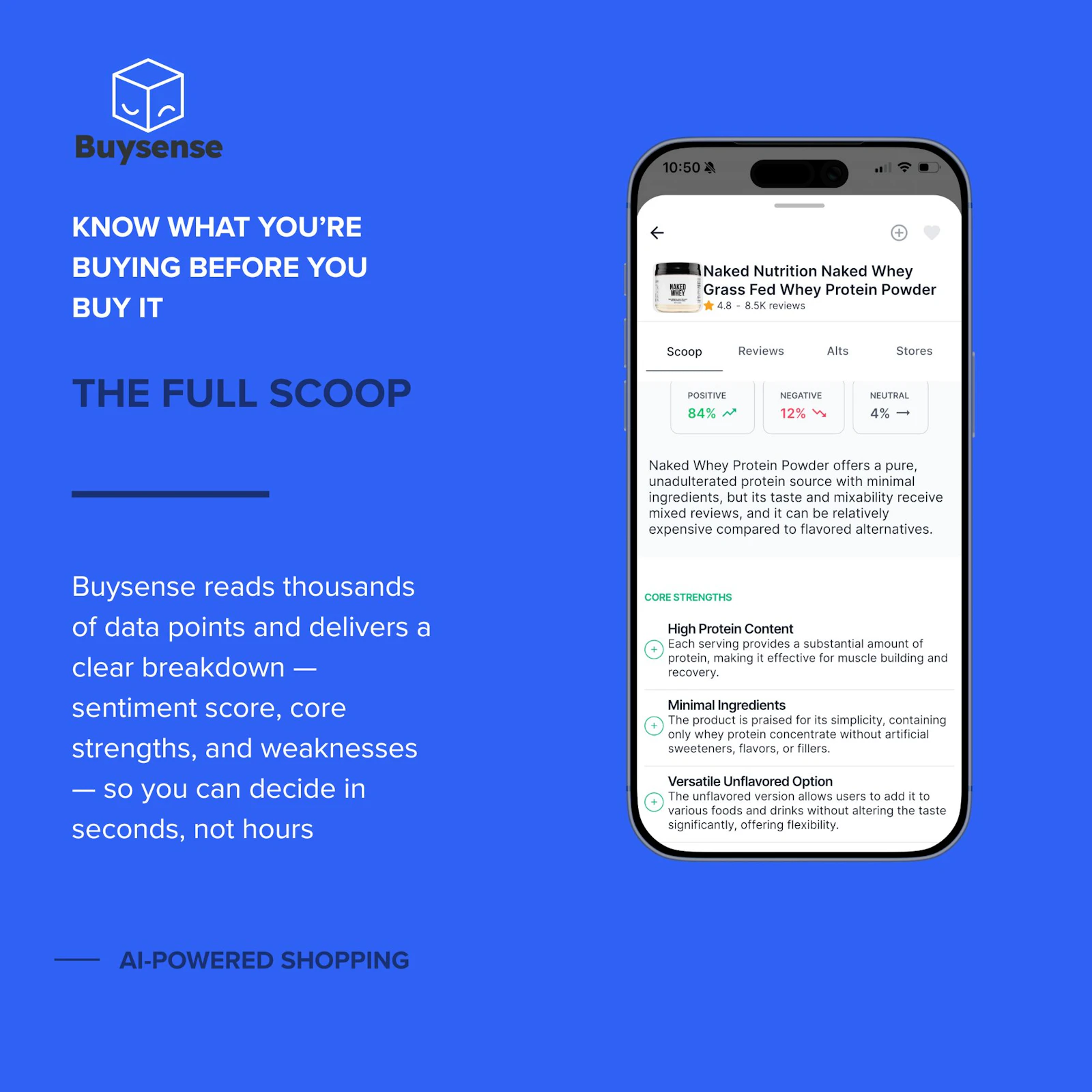 Buysense-AI Powered Online Shopping screenshot 3
