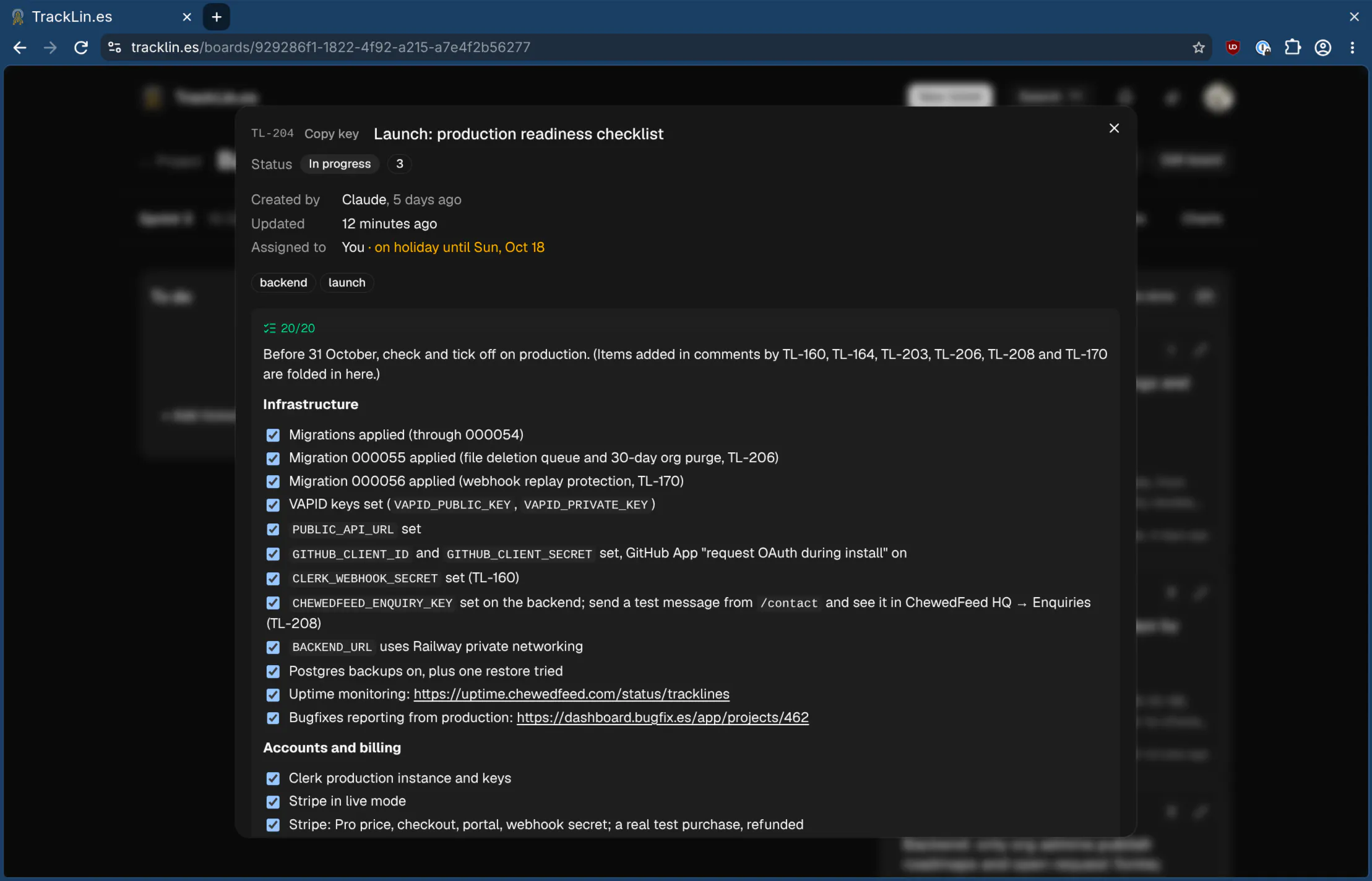 Sick of Jira try TrackLines gallery image