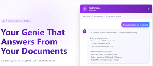 Ask the Genie gallery image