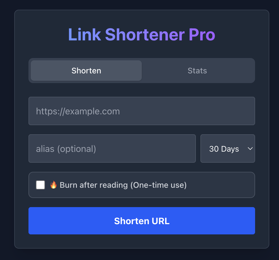 Link Shortener Pro gallery image