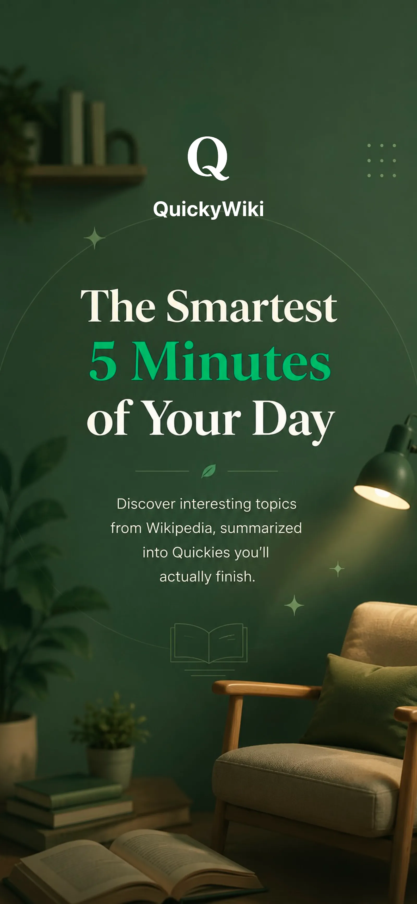 QuickyWiki - Daily Summaries screenshot 1