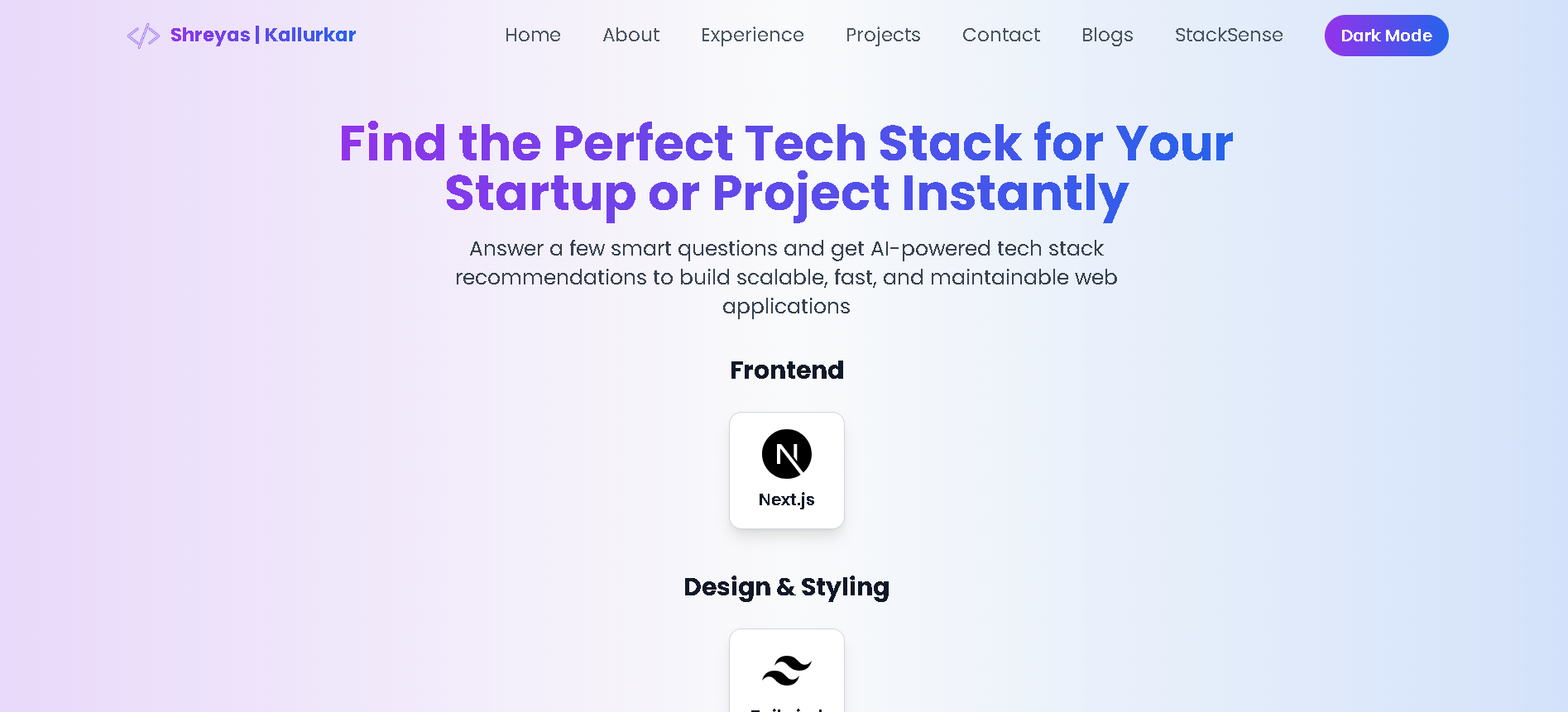 StackSense gallery image