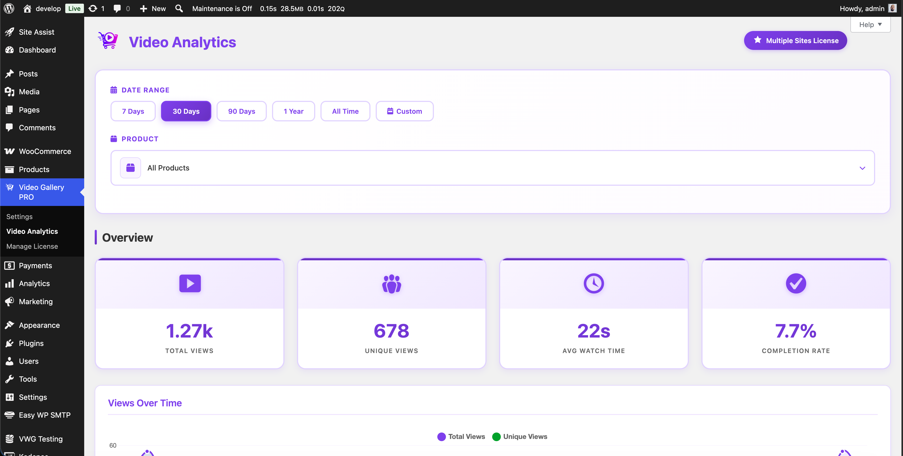 Video Gallery for WooCommerce gallery image