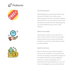 Udemy course promotion Automation - FREE gallery image