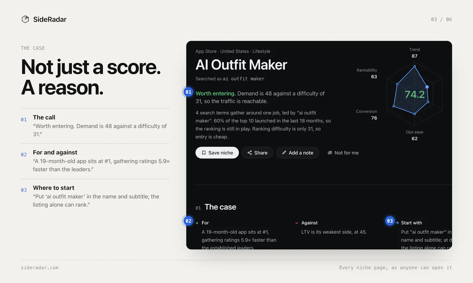 SideRadar screenshot 4