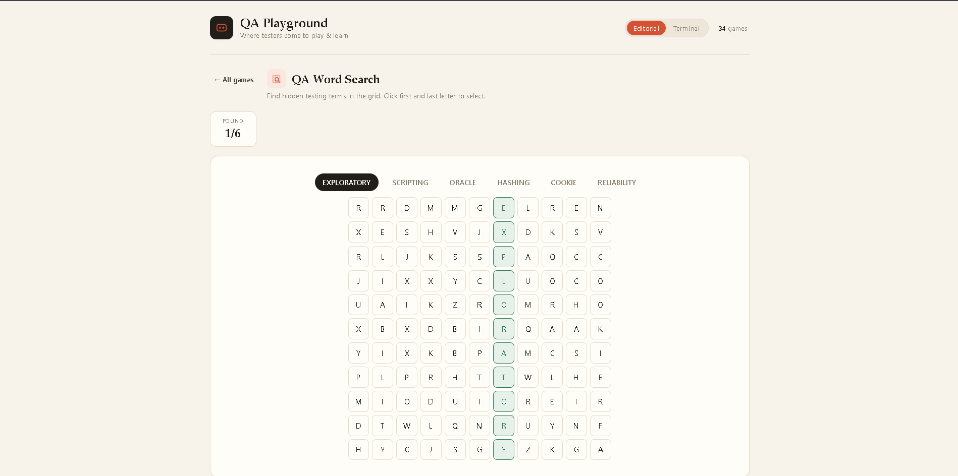 QA Playground gallery image
